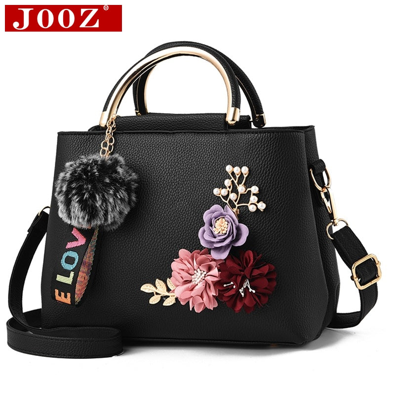 ODEROL Large handbag, small handbag, clutch bag, purse 4 sets of fashion  synthetic leather ladies bag (Color : 3) : : Fashion