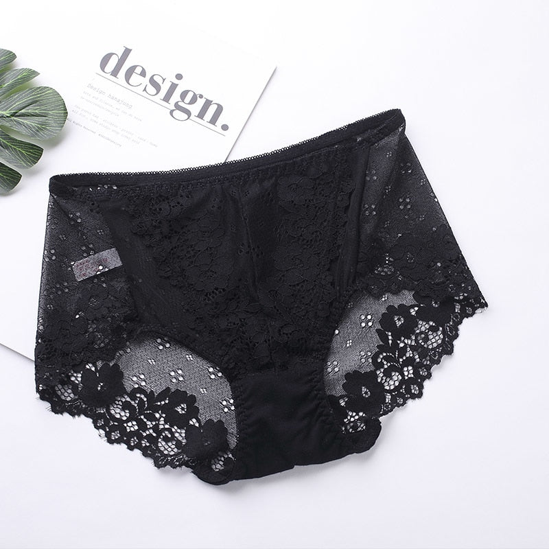 Hot See-through sexy panties with lace crotch – Chilazexpress Ltd