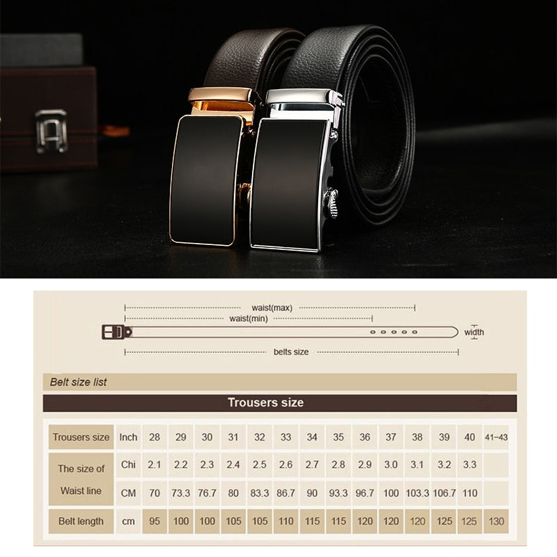 lfmb]men Belt Genuine Leather Automatic Men Belt Luxury Strap Belt For Men Designer  Belts Men High Quality Fashion Belt