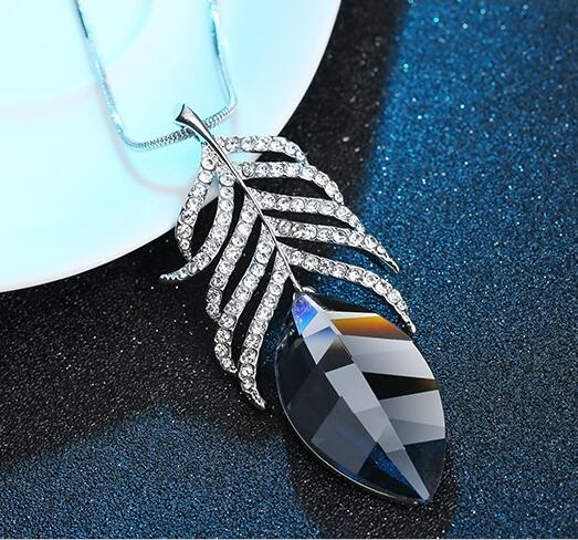 Long Necklaces Pendants for Women Maxi Fashion Crystal Jewelry –  Chilazexpress Ltd