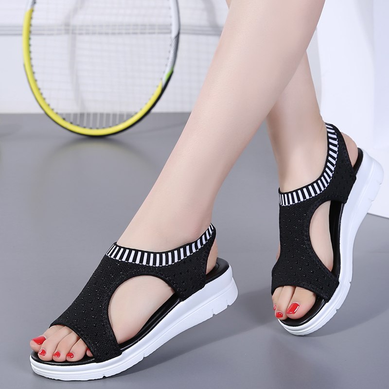 Women's Cross Strap Slide Sandals Casual Slip On Flat Summer - Temu