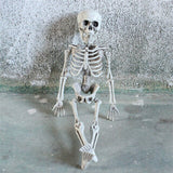 Poseable complete
 Life Size Menselijk Skelet 
 Decoratie Party Prop Nieuwe 40cm