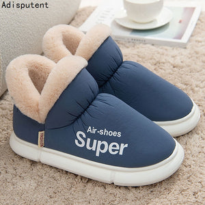 Unisex Winter Boots Plush Slippers