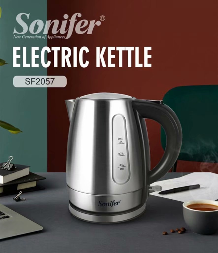 Stainless Steel Kitchen Smart Whistle Electric Kettle