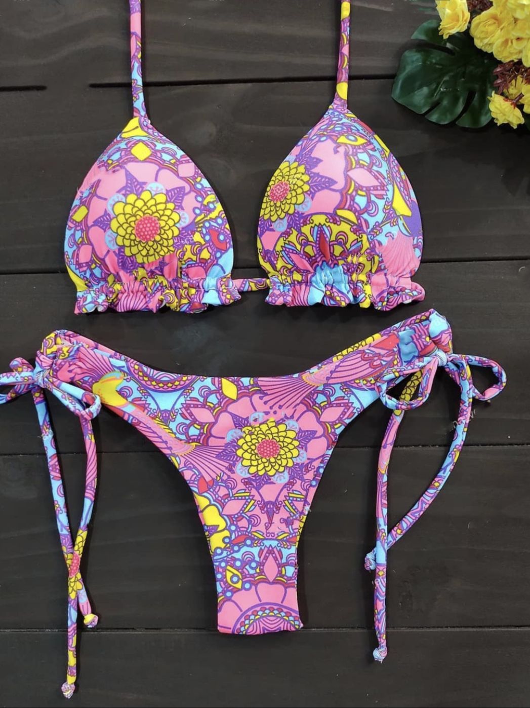 2022 Sexy Women's Set Push-up Bikini Swimsuit