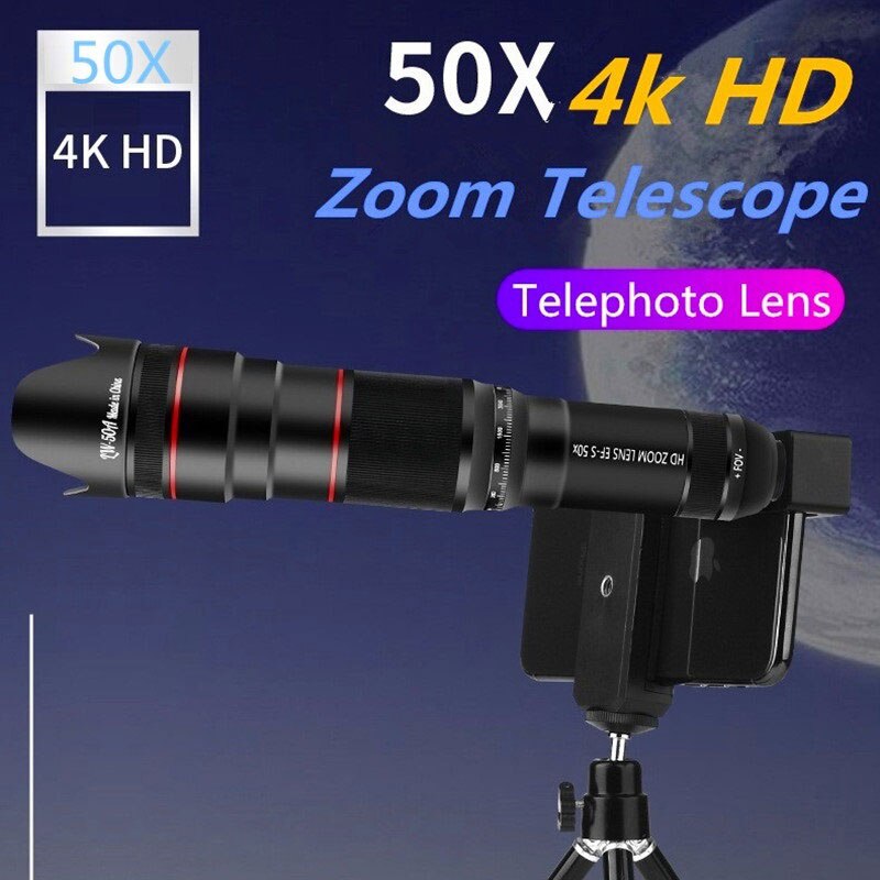 36X 50X Samsung Smartphone Zoom Macro Lens Telescope