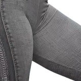 Women's Leggings Hip Lifting Zipper Print High Waist Elastic Pants for Sports