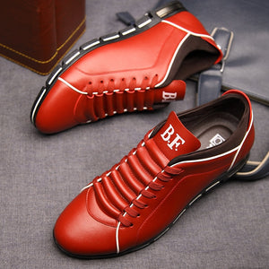 Fashion Solid Leather Shoes
