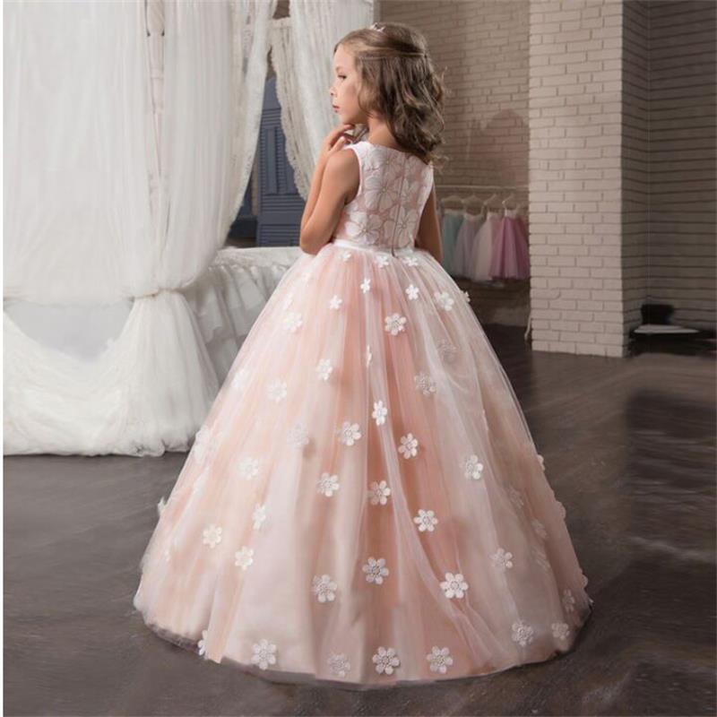 Wish Little Girls A-Line Princess Gown Kids Birthday Maxi Long Dress Black  2-3 Years : Amazon.in: Clothing & Accessories