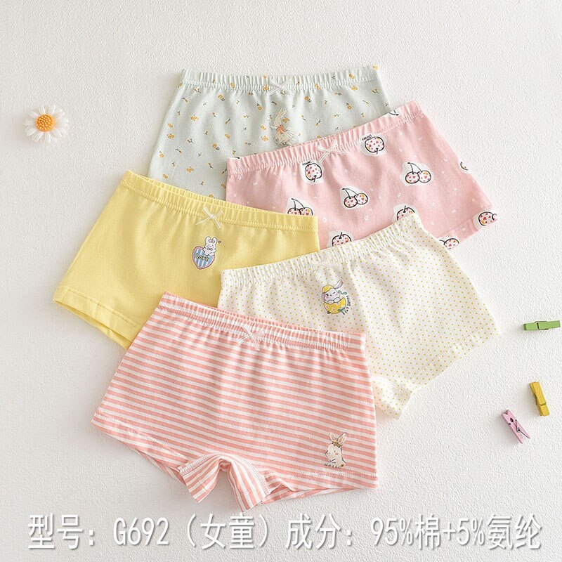 Children Panties For Girls Underwear Boxer Briefs for Kid 3 9 Years Ol –  Chilazexpress Ltd
