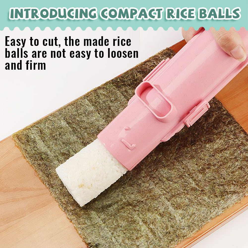 Quick Sushi Maker Roller Rice Mold Vegetable Meat Rolling Gadgets DIY Sushi