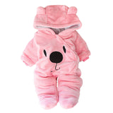 Baby Winter Overall Romper Clothes For Newborn