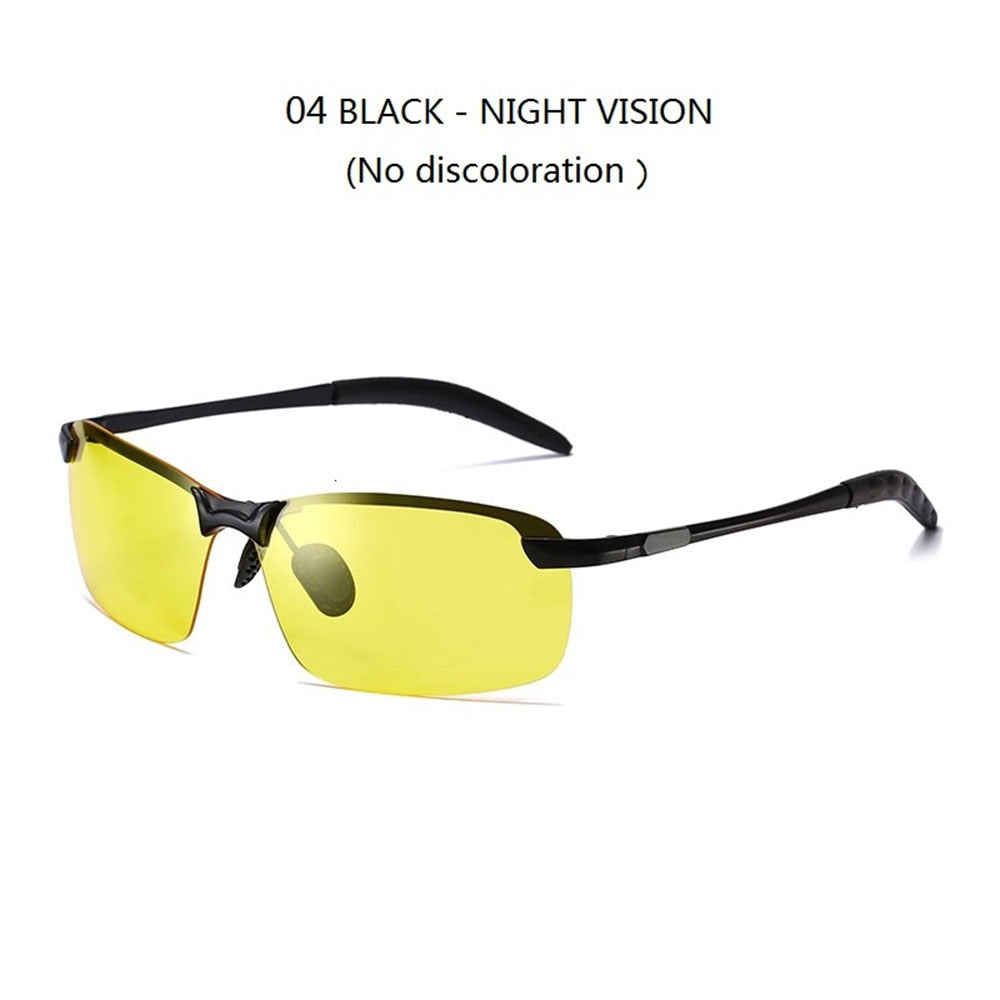 Day Night Vision Photochromic Men Sunglasses