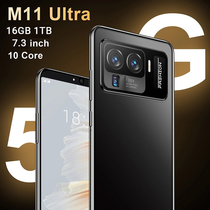7.3 inch Global Version M11 Ultra Android Phone