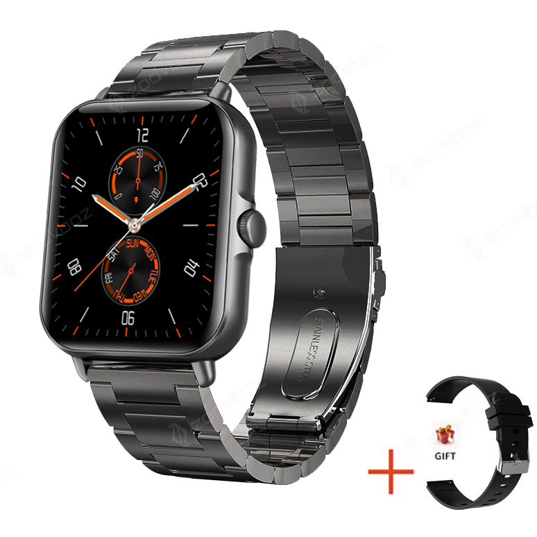 2022 New Bluetooth Answer Call Smart Watch Men Full Touch Dial Call Fitness Tracker IP67 Waterproof Smartwatch men women +Box