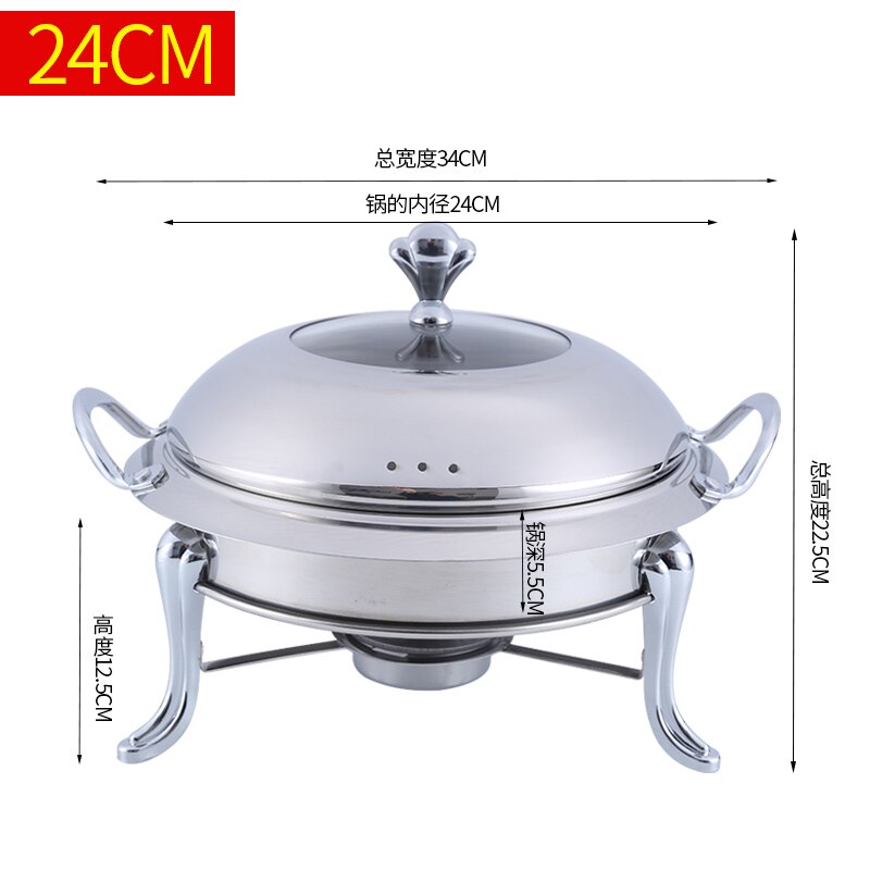 Stainless Steel Chafing Dish Buffet Pan Food Tray Warmer