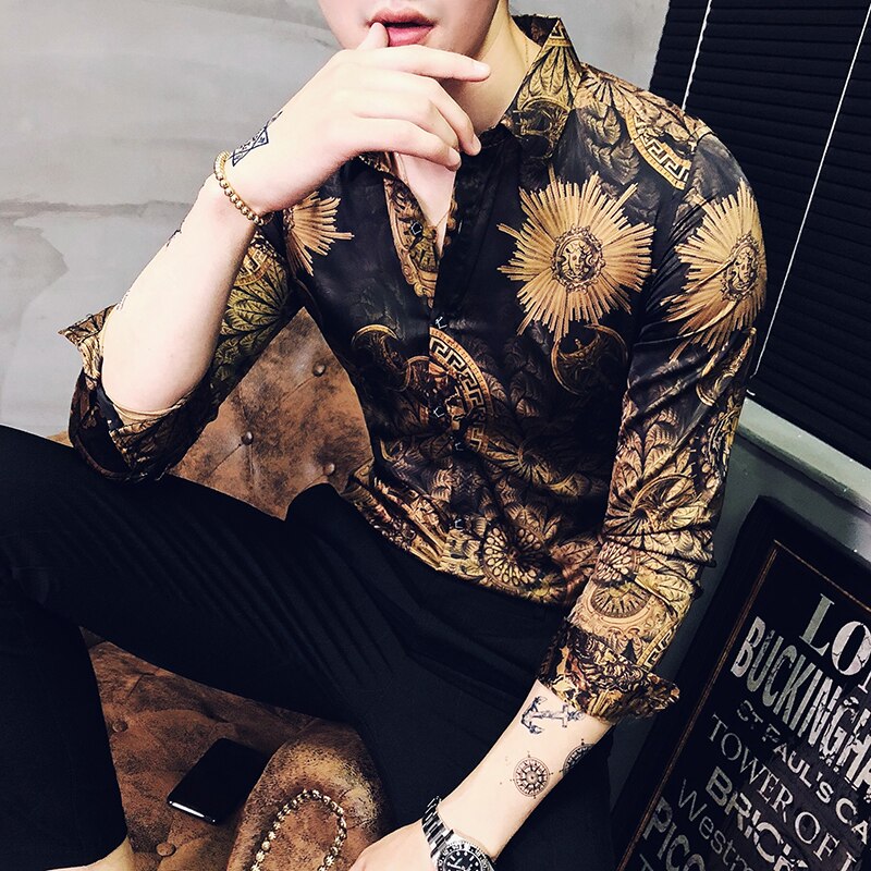 2022 Luxury Casual Long-sleeved Leisure Shirts