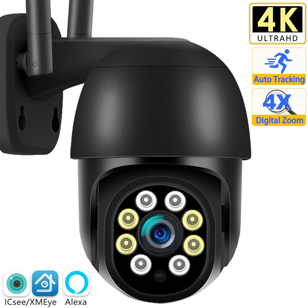 4K 8MP Outdoor WiFi Security Camera