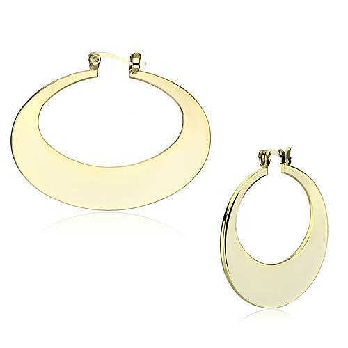 LO2737 Gold Iron Earrings