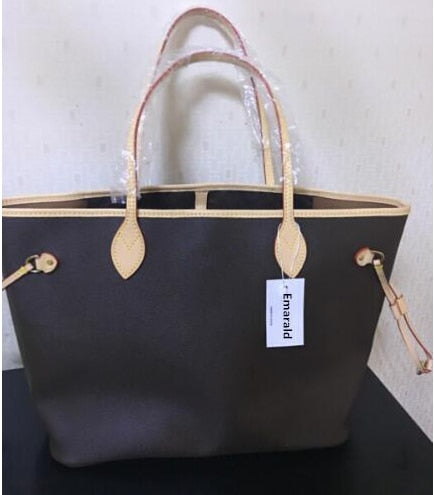 high quality shopping bag senior designer brand leather handbag