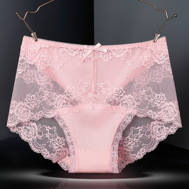 Sexy Lace Seamless Hollow Women Underwear