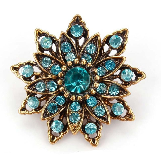 Flower Garland Brooch Dress Jewelry