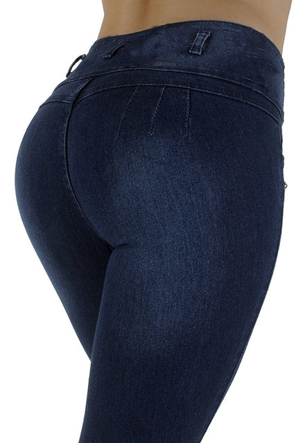 High Waist Butt Lifting Elastic Bodycon Pencil Jeans Pants