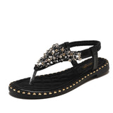 Sexy Rhinestone Ladies Sandals Woman Pinch Bling Women Sandals New Summer Shoes