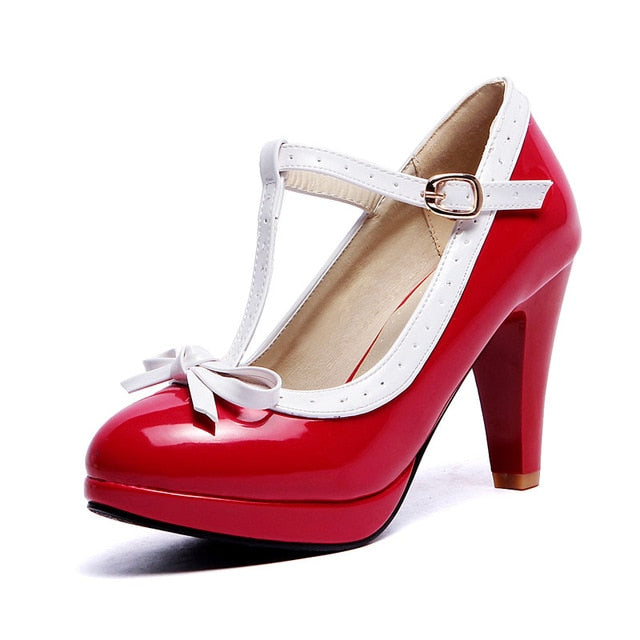Plus Size 32-48 Women Summer high heels