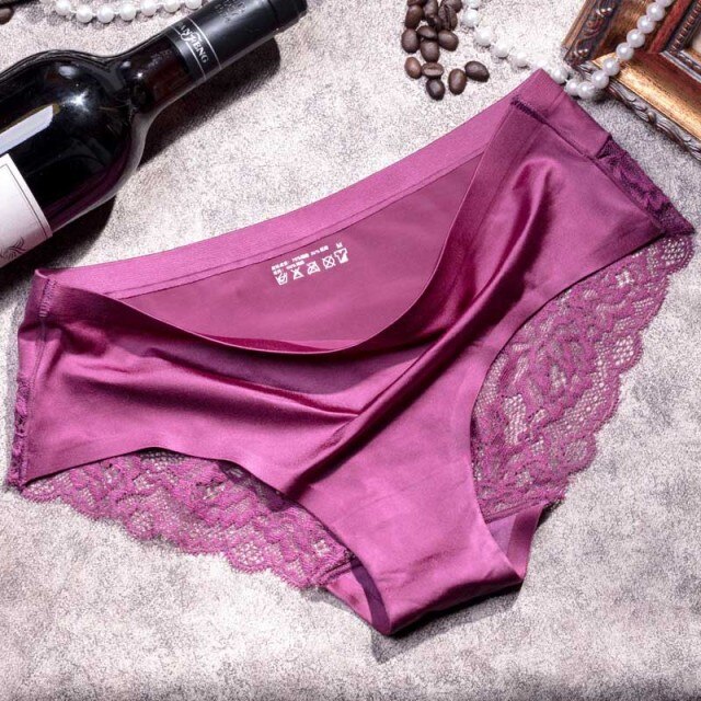Women Sexy lace Low Waist Lingerie Underpants