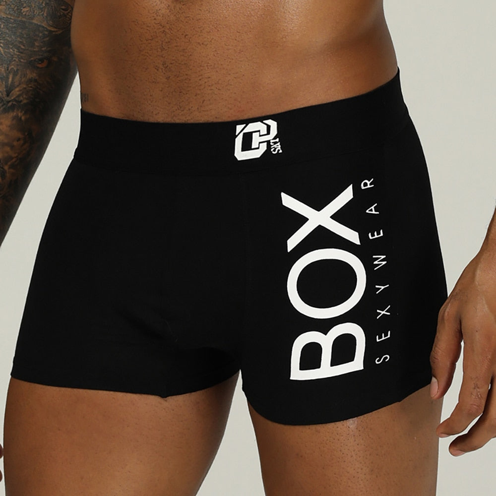 Mens Boxer Sexy Underwear soft long boxershorts