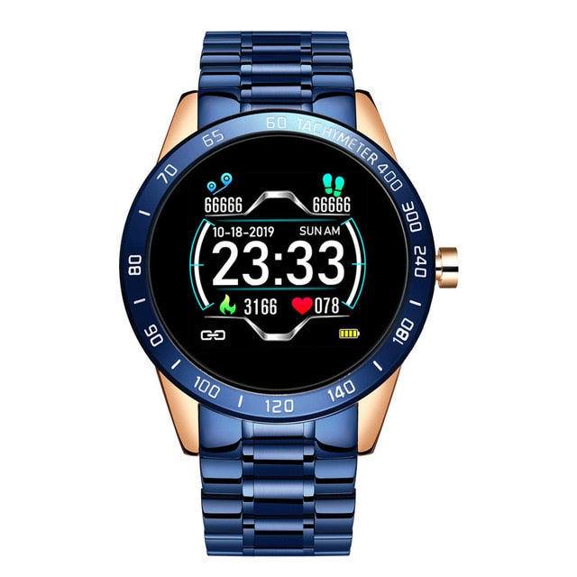New Smart Watch Men LED Screen Heart Rate Monitor