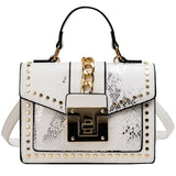 Design Handbags High Quality Ladies Shoulder Women PU Leather Zip Lock Small Chains  Flap Bags