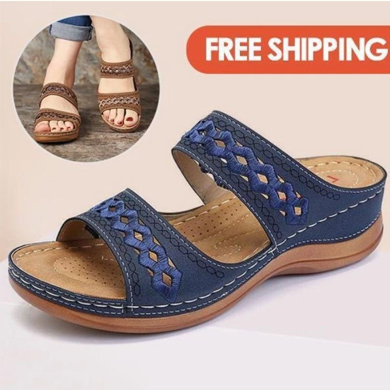 Summer Women Sandals Female Wedge Heels Summer Women flats – Chilazexpress  Ltd