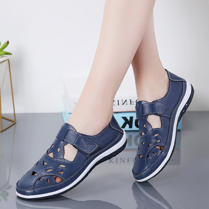 Women Sandals Casual Shoes Ladies Soft Beach Sandals Walking Flat Shoes Outdoor Comfort Female Fashion