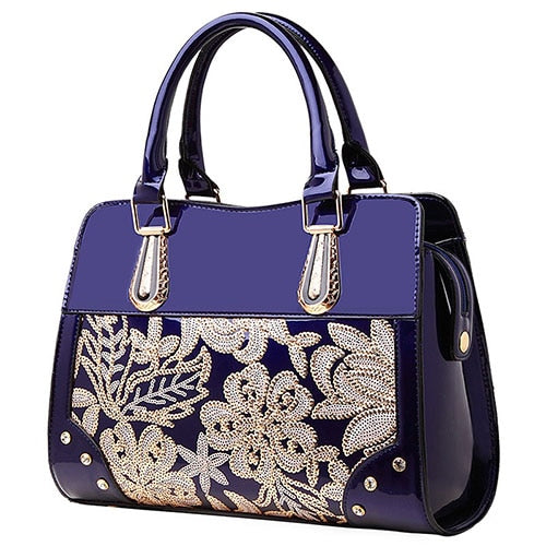Women's Bag High-Grade Patent Leather Handbags