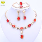 Trendy African Beads Jewelry Sets For Women