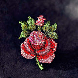 Large Flower Brooch Pin For Dresses Beautiful Luxury Pins And Brooches
