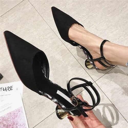 Spring Women Pumps Sexy High Heels Shoes ladies Pointed Toe