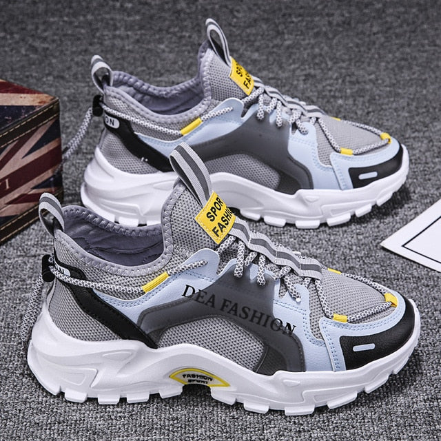 Hot Sale Men Trend Sneakers Patcahwork Running Shoes