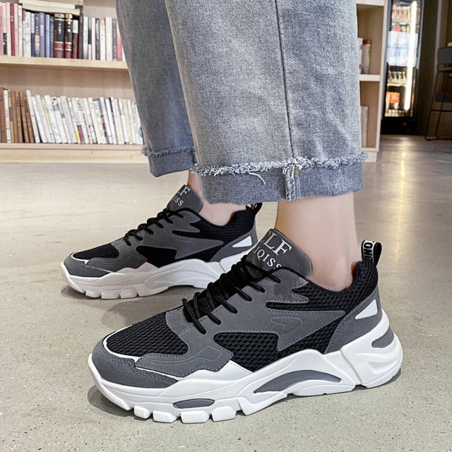 Hot Sale Men Trend Sneakers Patcahwork Running Shoes