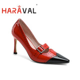 New Spring Autumn Women Pumps high heels 8.5cm Rome style Shoes Women lady Pumps