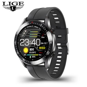 Fashion Full circle touch screen Men's Smart Watches Waterproof Sports Fitness Watch Luxury Smart Watch for men