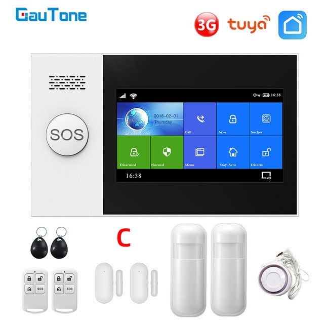 PG107 WiFi 3G Alarm System for Home Security