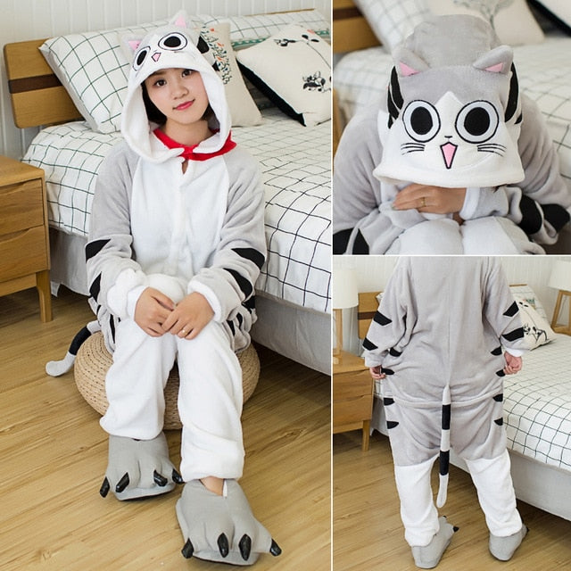 Unicorn Totoro Pajamas Winter Women Pajamas