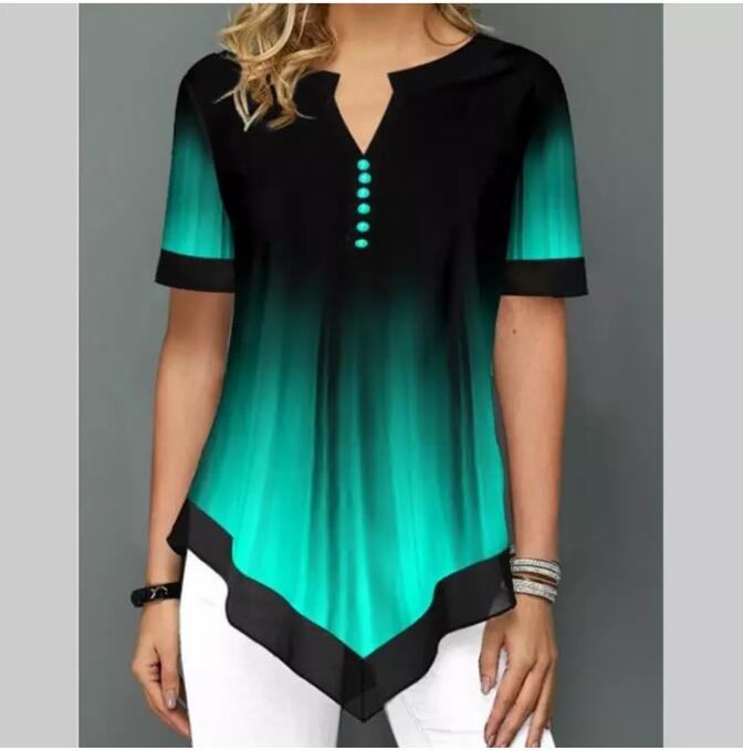 Shirt Blouse Fashion 2020 Large Size Tops