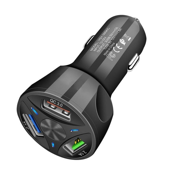 Car USB Charger Quick Charge 3.0 4.0