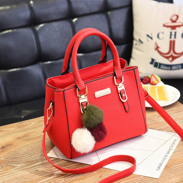 PU Leather High Quality Women Handbag