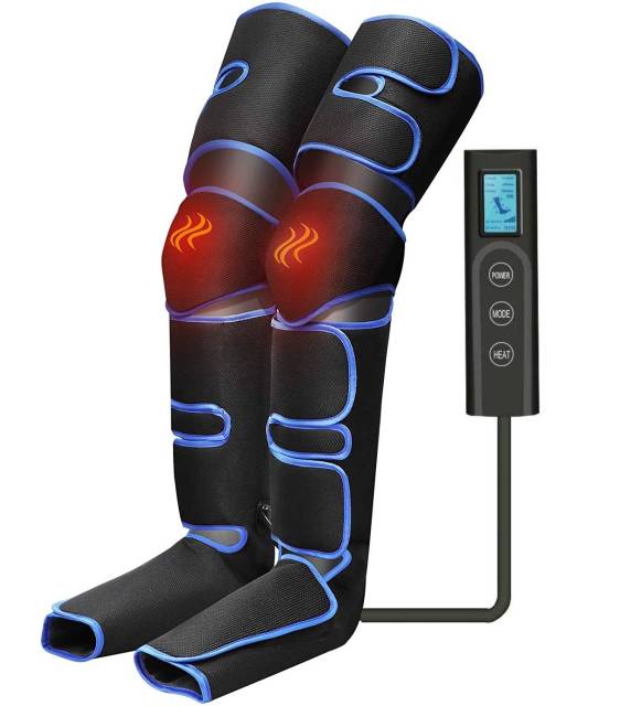 360° Foot air pressure leg massager for blood circulation, body massager, muscle relaxation, lymphatic drainage device