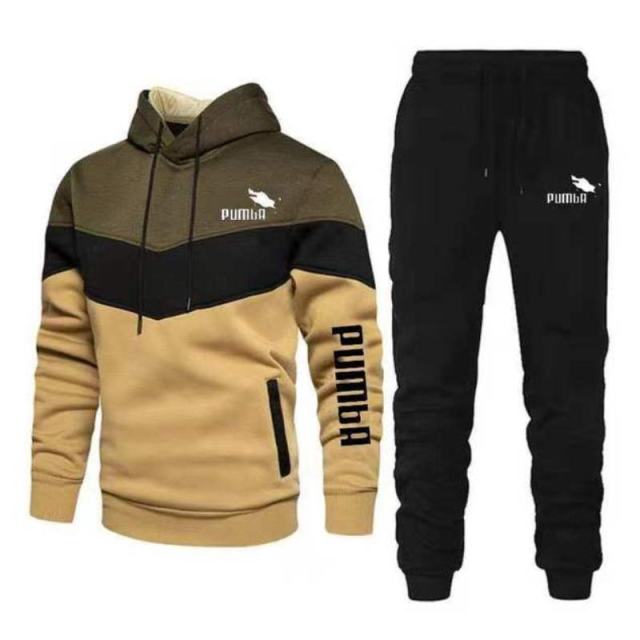 Men Sports suit with Hoodie for winter and Autumn